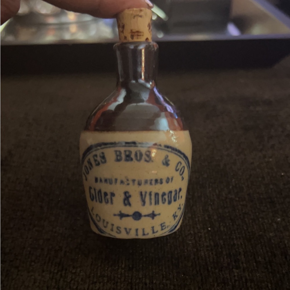 JONES BROS' CIDER & VINEGAR MINI VINTAGE JUG